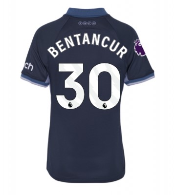 Tottenham Hotspur Rodrigo Bentancur #30 Bortatröja Dam 2023-24 Kortärmad